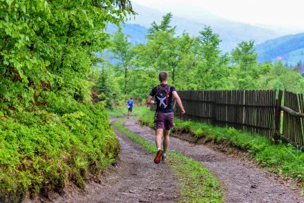 Na trasie wiślańskiego biegu